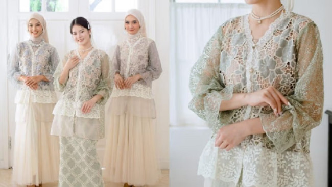 Busana Outer Brukat Lace